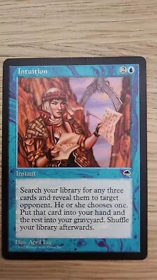 MTG: Magic The Gathering - Tempest Expansion: INTUITION • $58.94