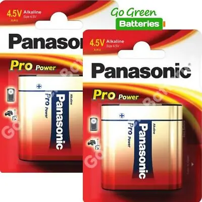 £7.99 • Buy 2 X Panasonic MN1203 4.5V Lantern Battery 3LR12 3R12R 312G 1289