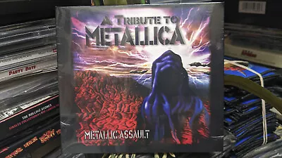 A TRIBUTE TO METALLICA - METALLIC ASSAULT CD Enter Sandman Whiplash Seek Destroy • $14.99