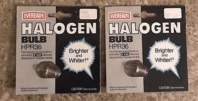 Lot Of (2) Eveready HPR36 Halogen Bulbs 6 Volt-NOS • $9.99