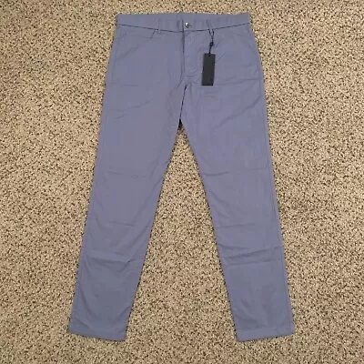 Greyson Mens Pants Blue Size 35x32 Golf Chino Amagansett 5-Pocket Falcon • $99.98