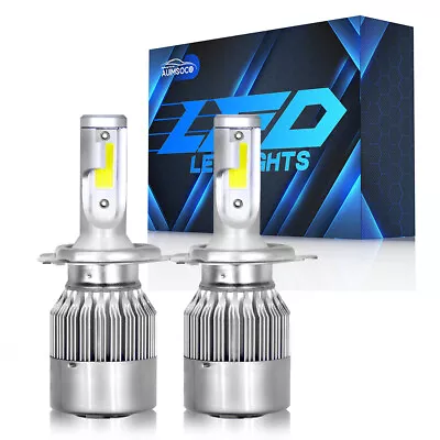 2x 9003 /H4 LED Headlight Bulbs High Low Beam White For Toyota Tacoma 1997-2015 • $29.99