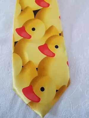 Rene Chagal Pre Owned Rubber Ducky Tie Nice! • $8.99