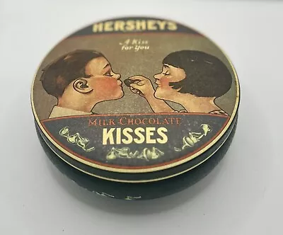 1982 Hershey's Chocolate Kisses  A Kiss For You  Vintage Collectors Round Tin • $15