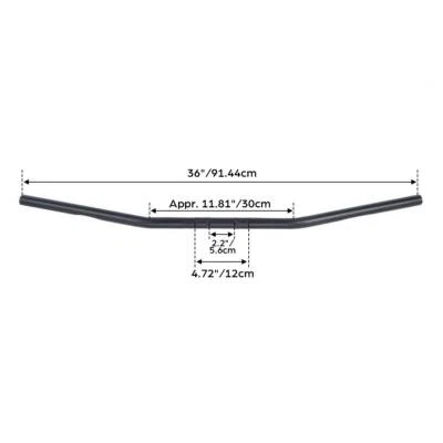 $39.49 • Buy 1'' Bars Custom Handlebar Fit For Harley Softail Fatboy Dyna Sportster XL V-ROD