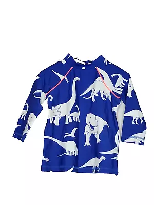 Mini Boden Toddlers Boys 2-3 Years  Swim Shirt Long Sleeve Dinosaur • $15