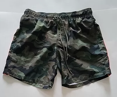 SUNDEK 30 Camouflage Stars Beach Board Shorts Swim Trunks Bathing Suit Size 30 M • $40