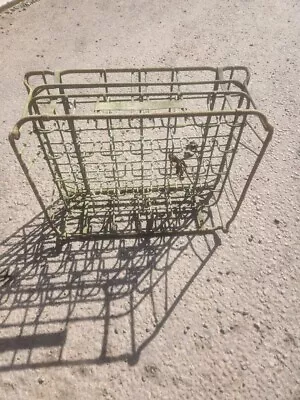 Vintage Metal Milk Crate • £5