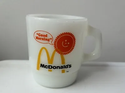 Vintage Anchor Hocking Glass McDonald’s Coffee Mug • $8