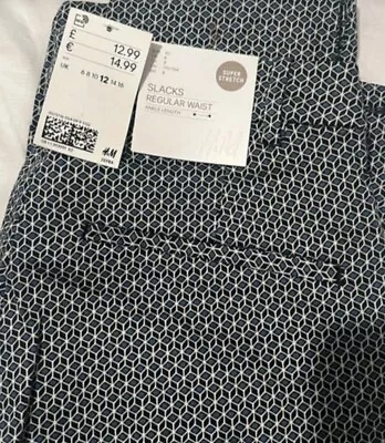 H&M Size 12 Trousers • £4