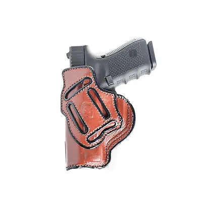 Multi-carry Holster For Kahr Cw40 Pm40 Mk40. 4 In 1 Iwb & Owb Leather Holster. • $44.95