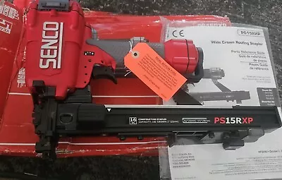 Senco 9U0001N Pneumatic PS15RXP 16 Ga. 1  Wide Crown 1-1/2  Roofing Stapler • $290