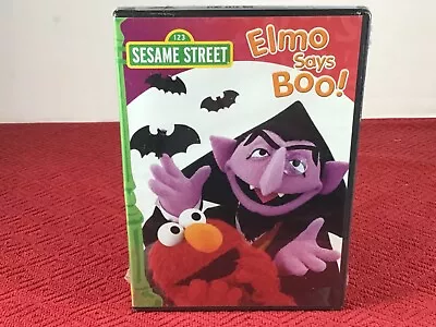 Sesame Street: Elmo Says Boo! DVD. NEW. FAST FREE FIRST CLASS SHIPPING.  • $9.95