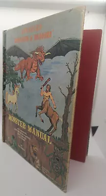 Monster Manual 1st Print Of 2nd Edition 1978 Gary Gygax Dungeons & Dragons TSR • $299