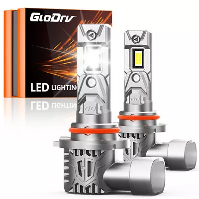 GloDrv LED Headlight High Beam Bulb 9005 HB3 6000K Clear White Plug Play Fanless • $26.99