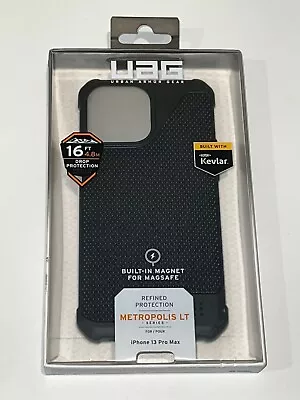 $22.84 • Buy UAG Urban Armor Gear Metropolis LT Case IPhone 13 Pro Max (6.7 )  - Black