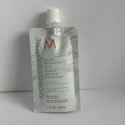 Moroccanoil Color Depositing Mask 1 Oz Clear High Shine Gloss NEW!!!! • $12