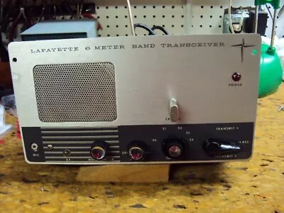 RARE Vintage Lafayette HE-35 Six 6 Meter Band Transceiver • $130