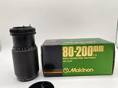 Makinon Macro Focusing Zoom F:4.5/80-200mm Len For Canon • $10