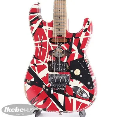 EVH: Striped Series Frankenstein Frankie (Red With Black Stripes Relic) USED • $2264.40