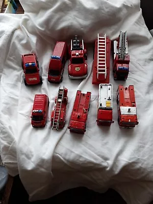 Job Lot X 10 Fire Engine Toy Cars • £5