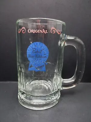Pabst Blue Ribbon Original Small Heavy Draft Beer Mug 5 Inch PBR • $8.99