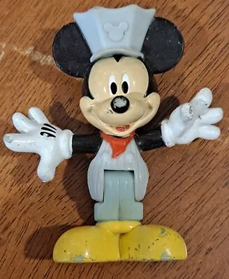 Disney Wobble Bobble Choo Choo Mickey Mouse Train Conductor Figure • $4.99