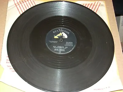 ELVIS PRESLEY All Shook Up / That's When Heartaches ( Rock ) 78 Rpm Rca 20-6870 • $139.28
