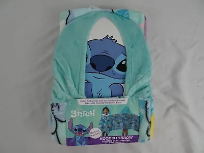 Disney Stitch Kids Hooded Throw 30inX50in • $19.99