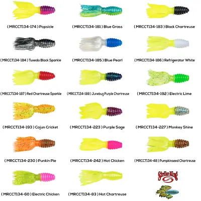 Strike King Panfish Mr. Crappie Thunder MRCCT134 Choose 17 Colors Fishing Lures • $6.99