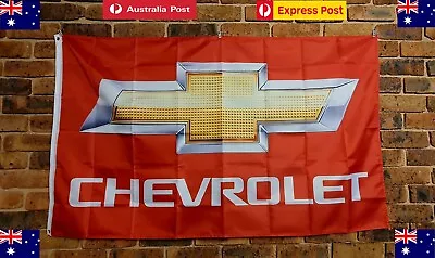 Chevrolet Flag Mobile 1 Racing HSV Corvette Silverado New 150x90cm  AUSTRALIA 🚗 • $28