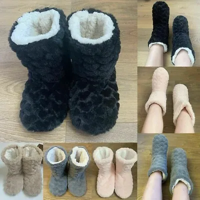 £7.93 • Buy Winter Ladies Warm Indoor Slippers Thermal Slipper Boots Girls Women's Booties