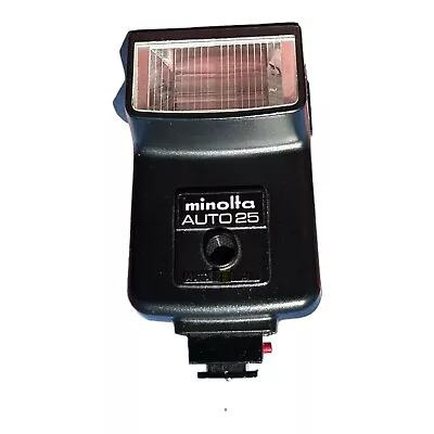 Genuine Vintage Minolta Auto 25x Detachable Camera Flash • $35