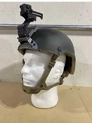 Large High Cut ACH Ballistic Military Advanced Combat Helmet W/ NOROTOS Mount • $450