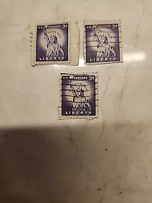 3 United States 3 Cent Liberty Stamp • $50