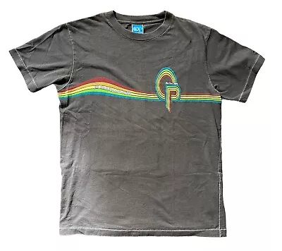 Vintage Ocean Pacific 70s 80s West Coast Surfing Rainbow Wave T-Shirt Size Med • $35