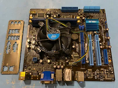 Asus P7H55-M LX Motherboard MicroATX W/ I3-550 3.2GHz CPU DDR3 4GB Memory • $24.95