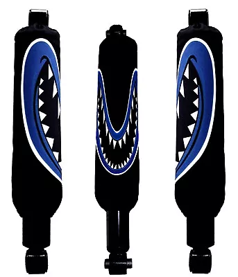 Shock Cover For Yamaha HondaSet Of 3 Monster Blue • $35.49