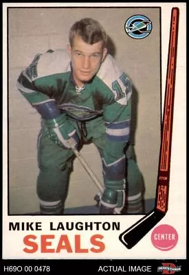 1969 O-Pee-Chee #148 Mike Laughton Golden Seals RC 5 - EX • $6