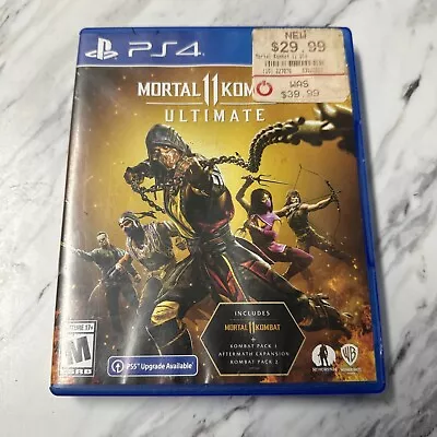 Mortal Kombat 11 Ultimate - Sony PlayStation 4 • $13