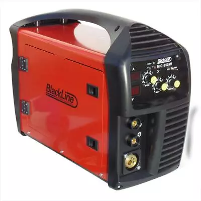 £313.38 • Buy MIG Welder Inverter Gas / Gasless MMA 3in1 IGBT 240v 250 Amp DC Unit - Blackline