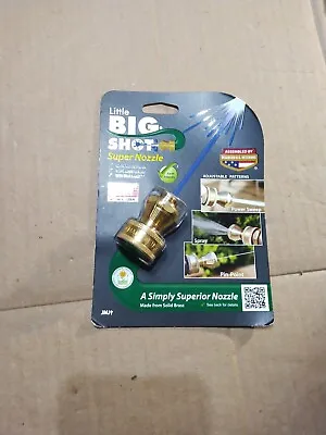 New Little Big Shot Super Nozzle Solid Brass Sprayer - Made In The USA • $11.24