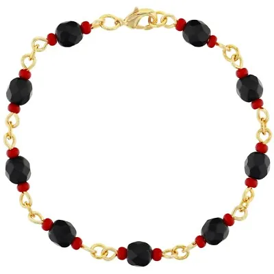 Simulated Azabache Lucky Charm Bracelet Mal De Ojo Protection For Women 7  • $17.99