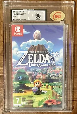 The Legend Of Zelda Links  Awakening Nintendo Switch Graded 95 MT Gold UKG • £195