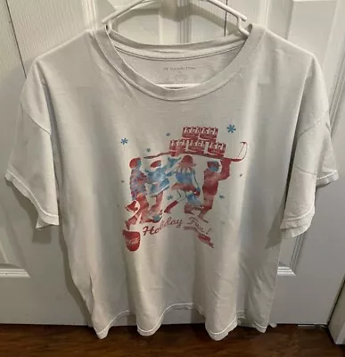 Coca Cola Holiday Fun Shirt Large Vintage Rare Circa 2012 • $0.99