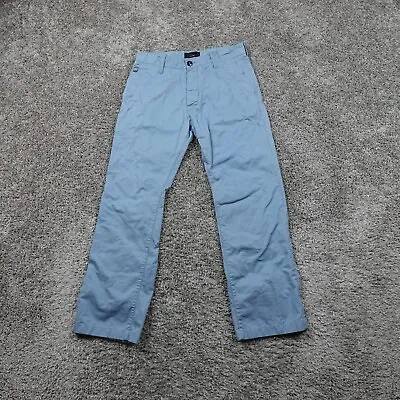 G Star Raw Pants Mens 30 Chino Tapered Blue Bronson Slim • $38.87