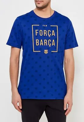 $29.99 • Buy SZ MEDIUM Nike Barcelona FC Futbol Soccer Messi Suarez Men's T-Shirt 913403-455