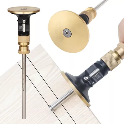 Wheel Marking Gauge Woodworking Marking Scriber Solid Metal Bar Wood Scribe T~yq • $18.12