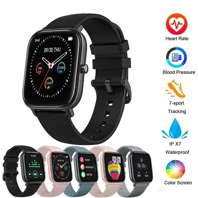 $44.72 • Buy Bluetooth Smart Watch Waterproof Heart Rate Fitness Bracelet For IPhone Samsung