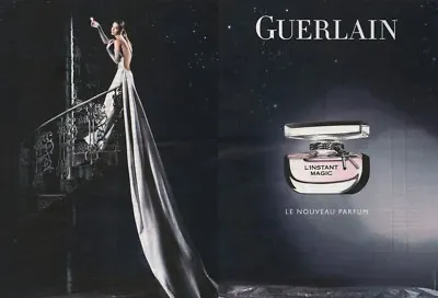 Paper Advertising - Advertising Paper - Guerlain's L'Instant Magic 2 Pages • $3.19
